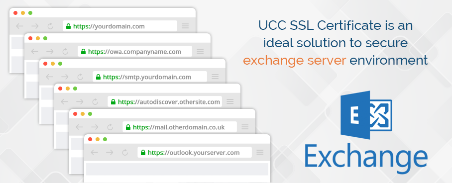 UCC Exchange Server SSL证书 单一安全解决方案